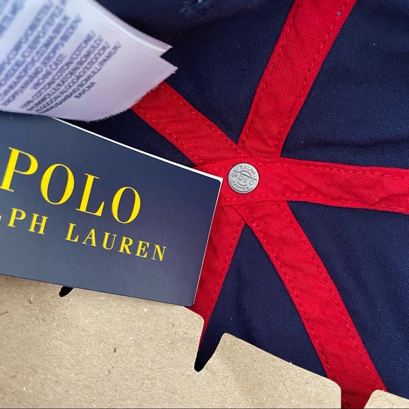 Polo Ralph Lauren Bear Baseball Cap Hat - Navy NEW - Picture 6 of 8